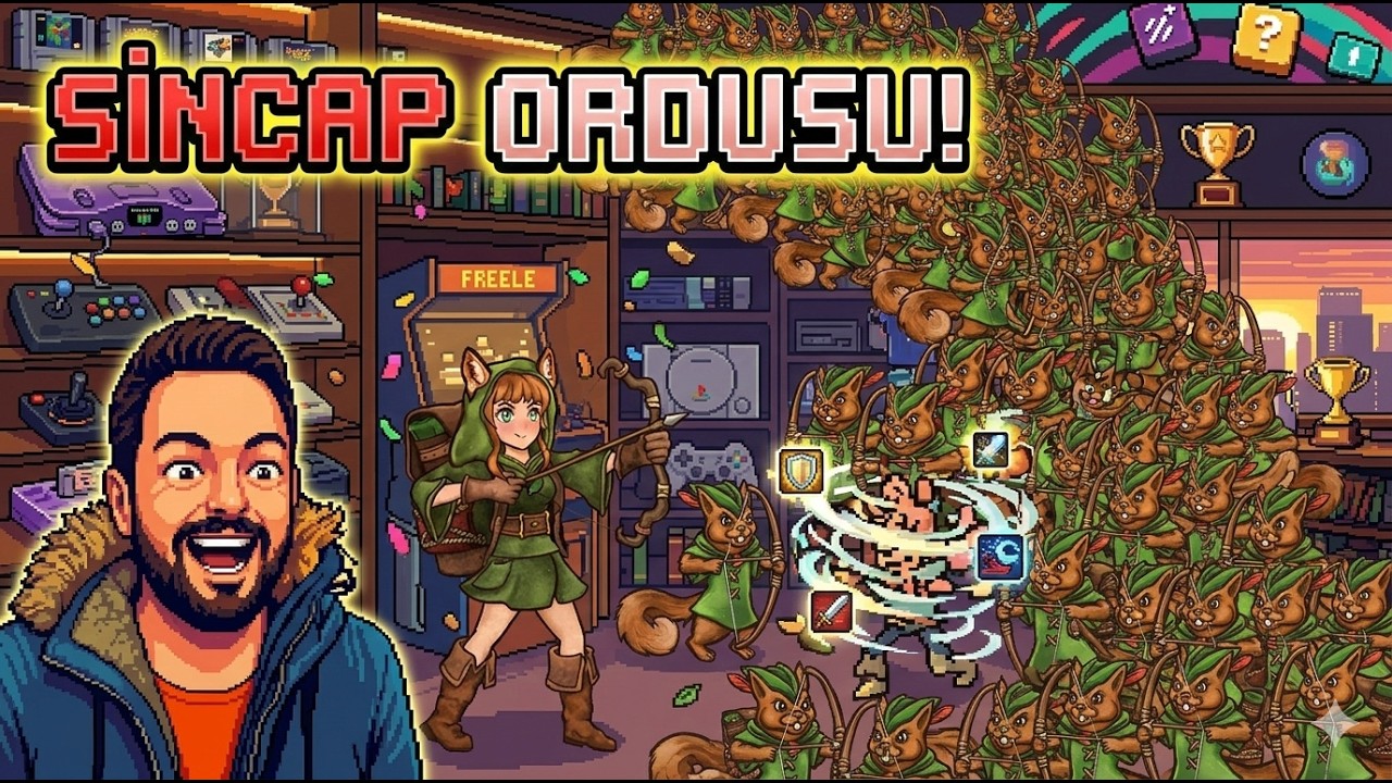 BU SİNCAPLAR ŞAKA MI?! 🐿️ Ranger Sincap Ordusu ile Buff Çaldık, Acımadık! | Backpack Battles