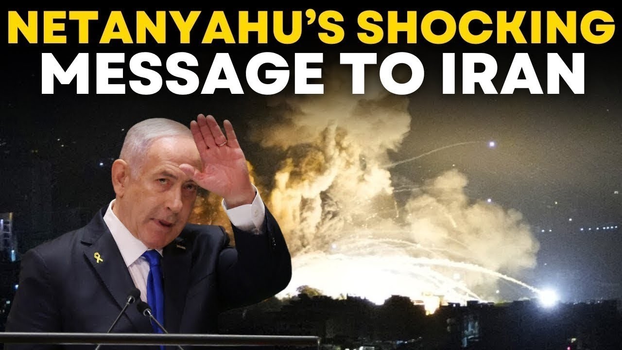 Netanyahu Speech LIVE | Israeli PM Netanyahu's Speech Live | Netanyahu's Warning to Iran LIVE