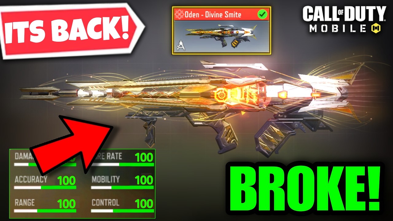 *NEW* ODEN Best Gunsmith Build 2026 | ODEN Best Attachments COD Mobile | ODEN Best Loadout