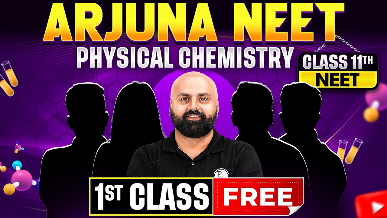 1st Class of Physical Chemistry by Sudhanshu Kumar Sir || Arjuna NEET 2026 - Class 11th NEET 🔥