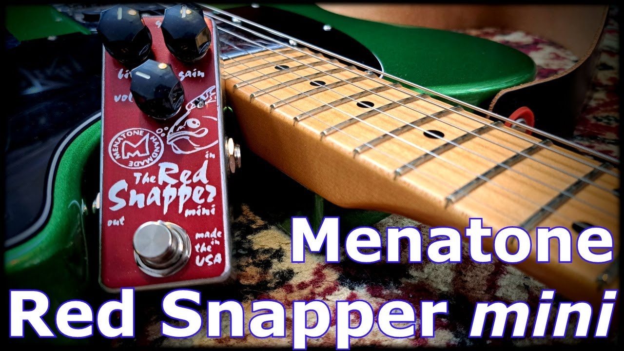 Menatone Red Snapper Mini