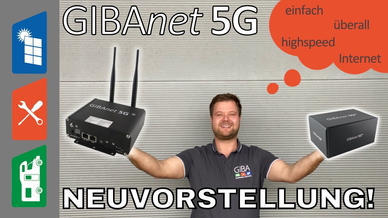 NEU | DAS BESTE INTERNET für dein WOHNMOBIL | GIBAnet 5G