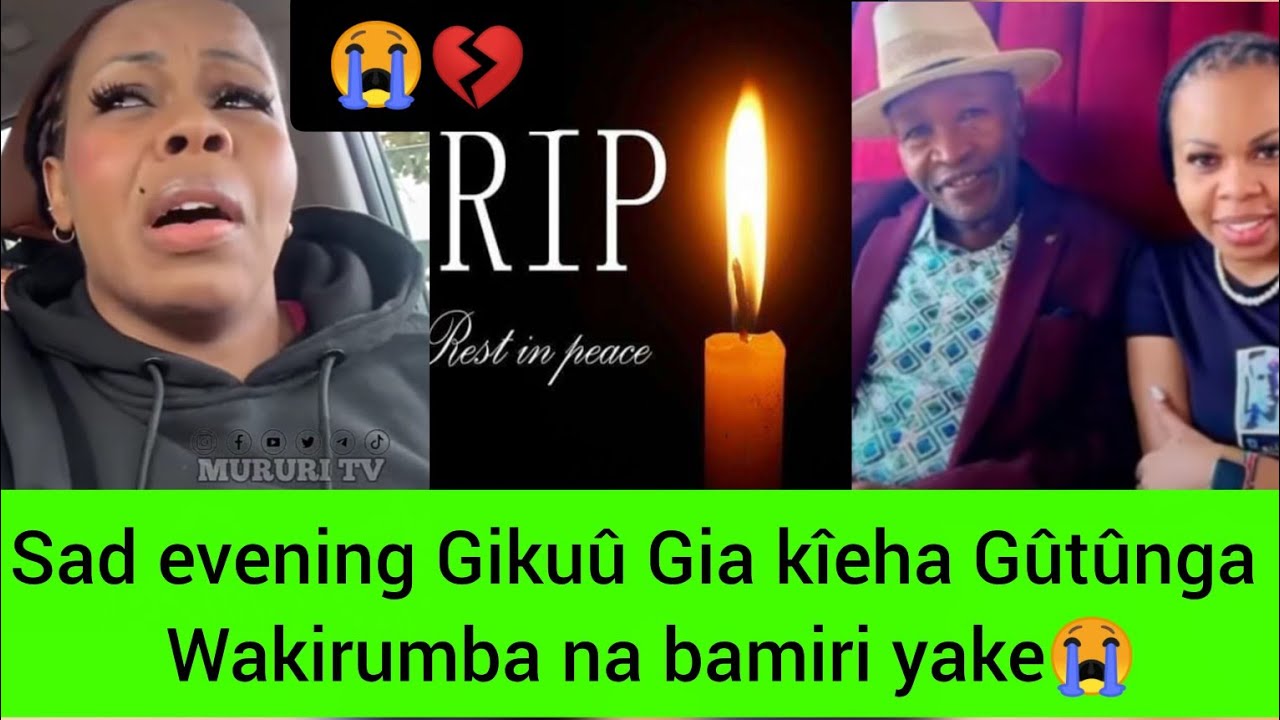 😭Ndeto Ciatiga andû na Kîeha Kinene Wakirumba Gucakaya na Baba wao😭💔See what's happened 