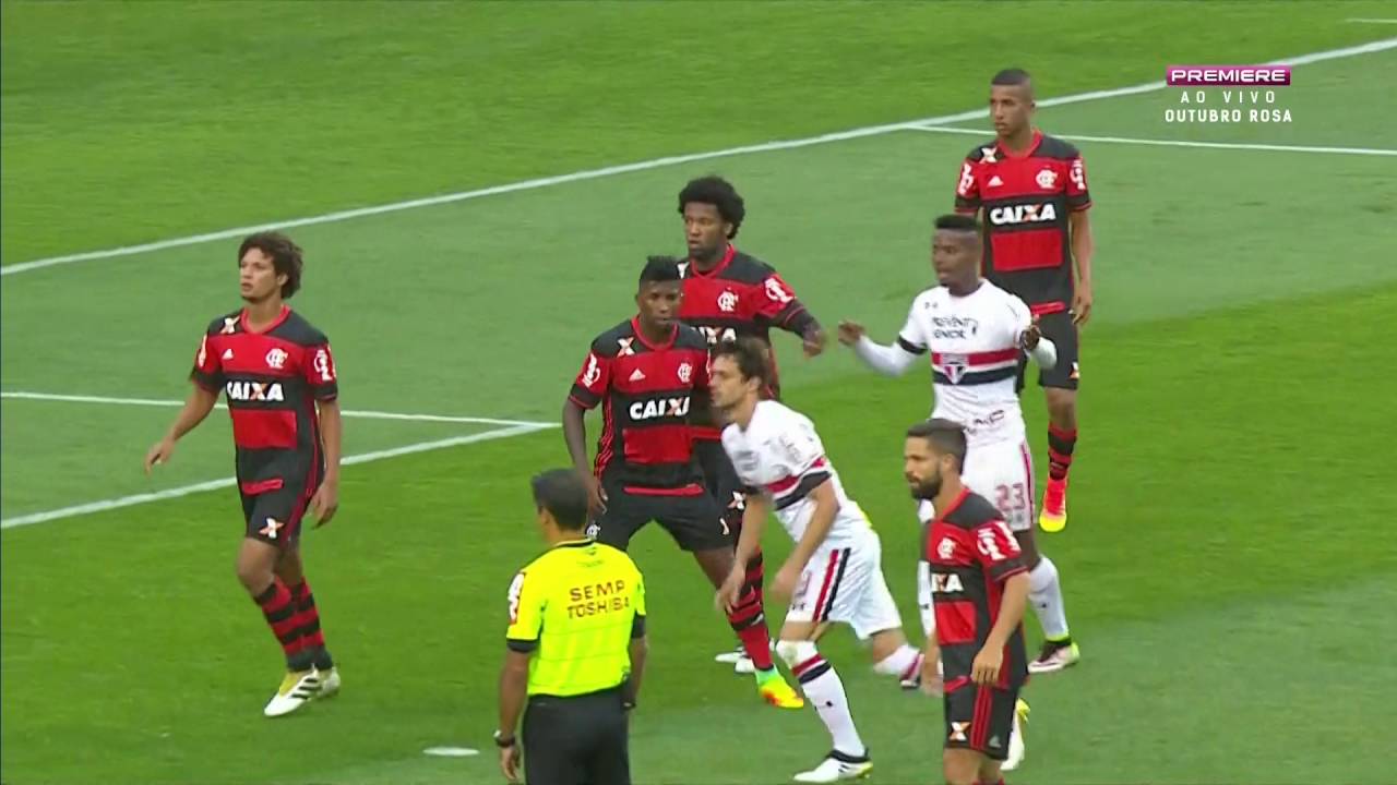 São Paulo x Flamengo - Campeonato Brasileiro 2016 Série A 28a. rodada (2º tempo)