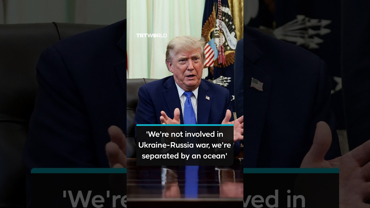 Трамп: Мы не участвуем в конфликте между Россией и Украиной, нас разделяет океан