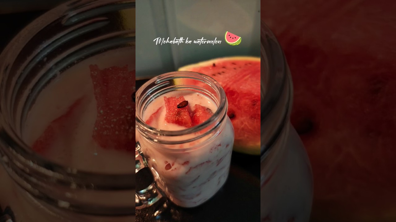 Eid Al Adha Mubarak ✨ | Mohabath ka Watermelon🍉 | Easy recipe❤️ #watermelon #mohabath