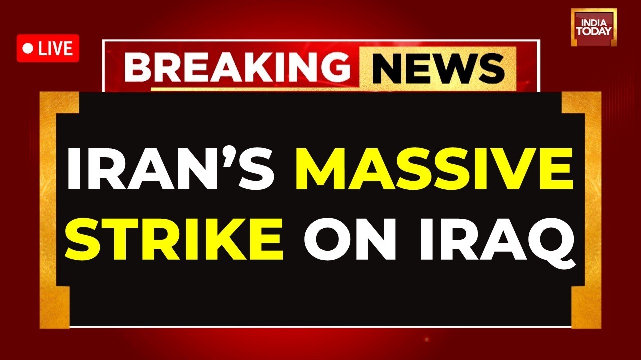 Iran Attacks Iraq LIVE News | US Israel Iran War News LIVE | Israel Iran War | Iran Israel War LIVE
