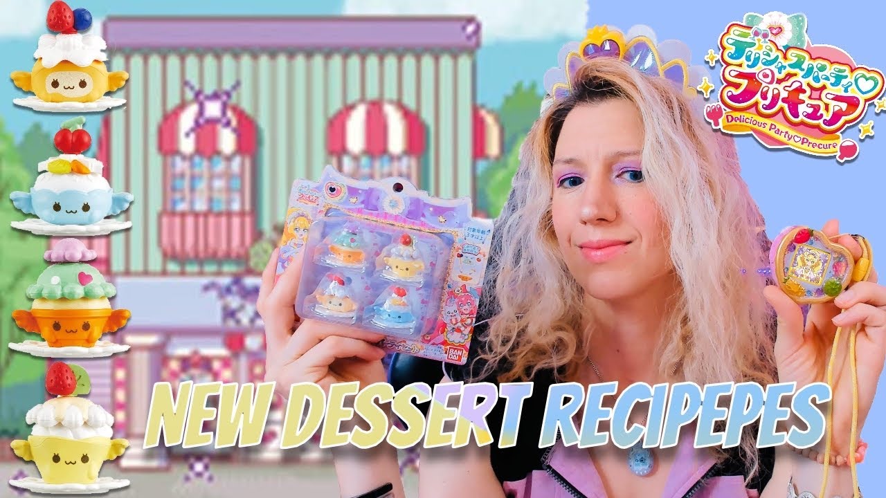 Delicious Party ♡ Precure Pretty Cure New Dessert Recipepes for Heart Cure Watch 🍧🍨🧁🍭