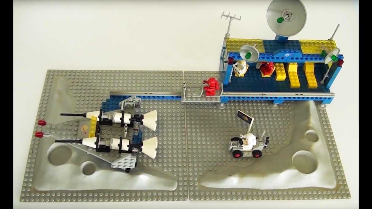 Lego 6970 Beta-1 Command Base (1980) Speed Build