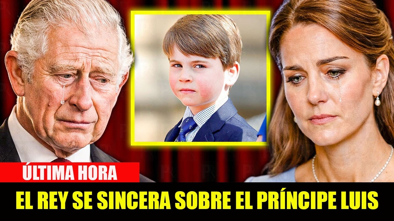 El rey Carlos se pronuncia sobre la salud del príncipe Luis
