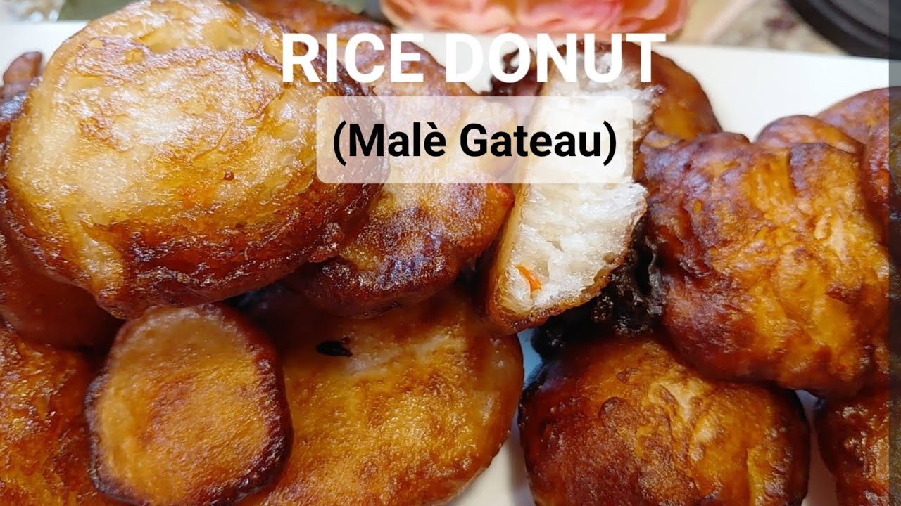 Rice Flour Doughnut Recipe | Rice Donut | Malè Gâteau (West Africa)