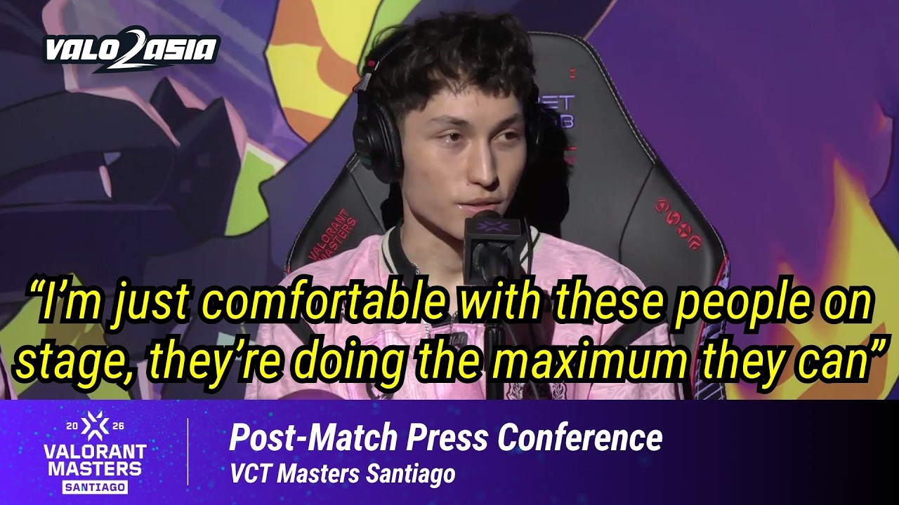 Gentle Mates (M8 kontra TL) | VALORANT Masters Santiago | Konferencja prasowa po meczu