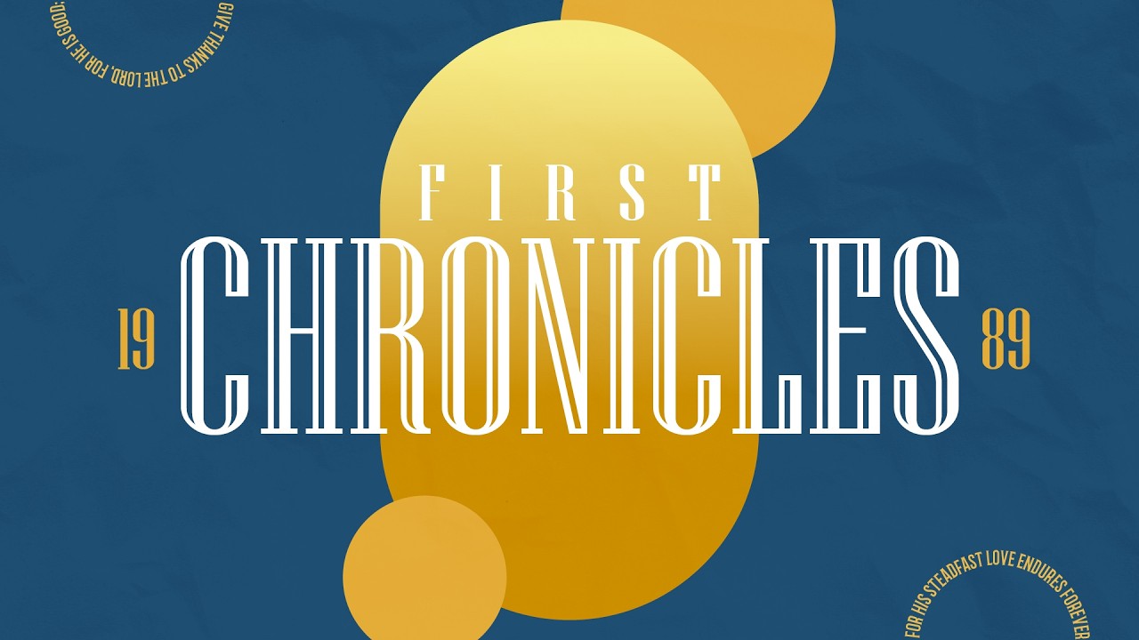 1 Chronicles 23-29 | Be Loyal To The Lord Your God | 8.8.1990