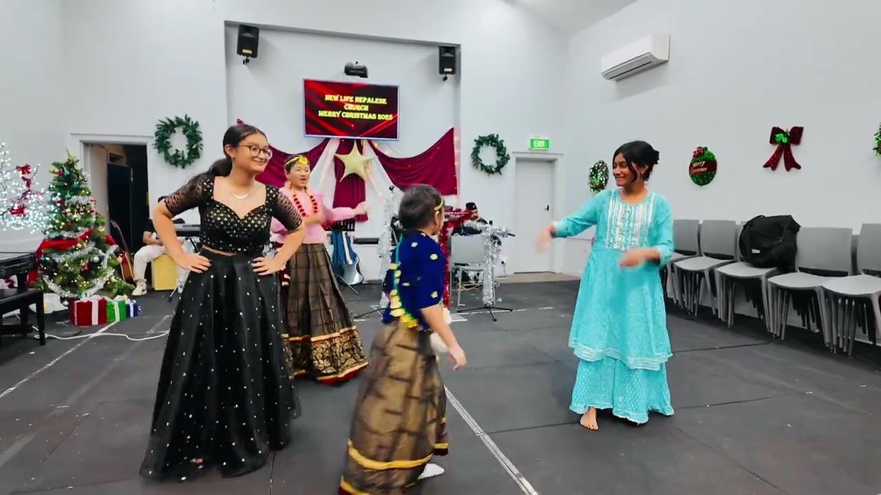 Nepali Christian song dance by kids