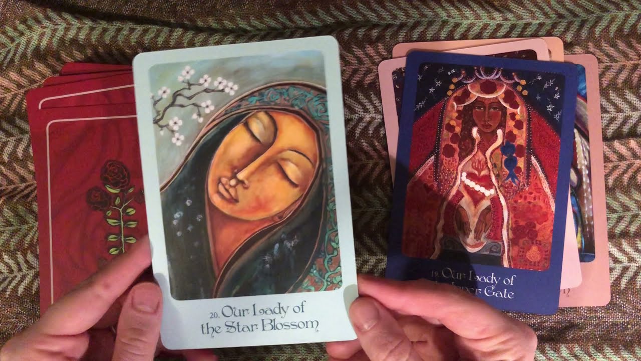 Review and Flip-Through of Mother Mary Oracle Deck by Alana Fairchild