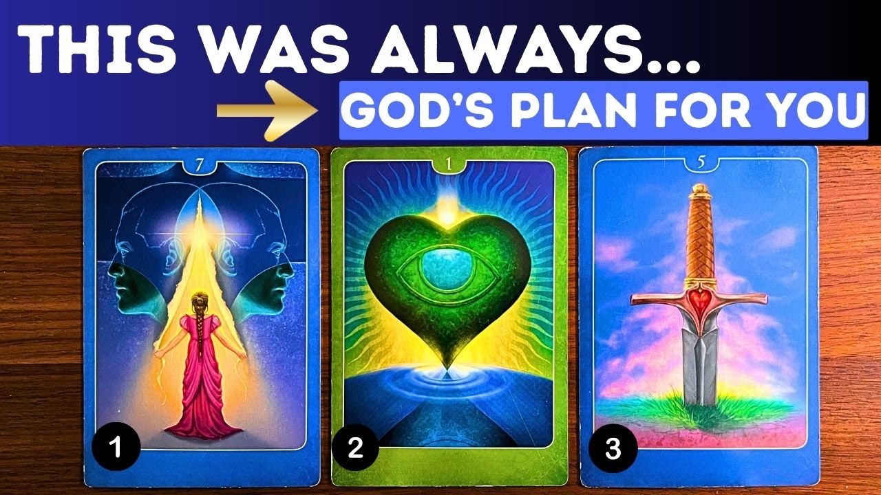 This Was Always God's Plan For You!⏐TAROT • pick a card