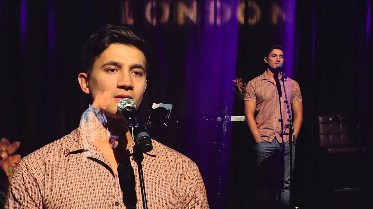 Dean John-Wilson sings 'Kiss the Air' at the Hippodrome on September 7th, 2015