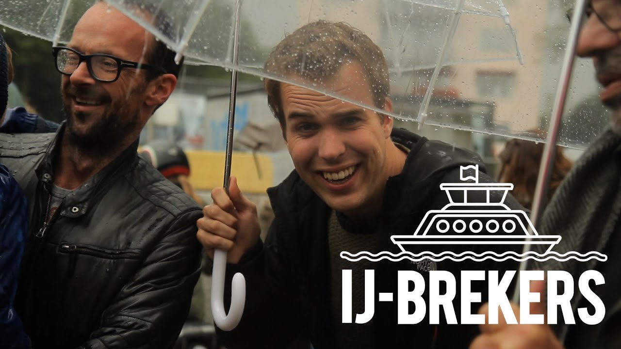 IJ-Brekers #25 - Willem, Kim & kids verzeild in Paraplu-party