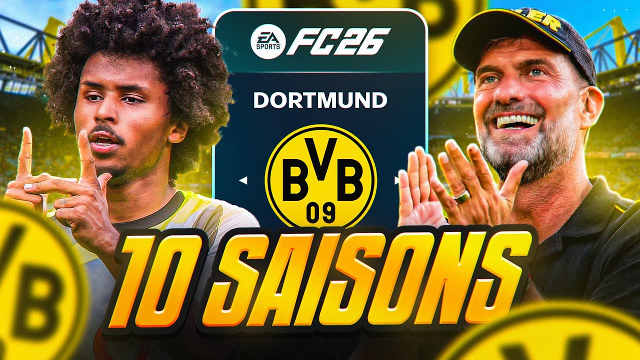 ICH ÜBERNEHME BORUSSIA DORTMUND für 10 Saisons… FC 26 Karrieremodus 🏆👀