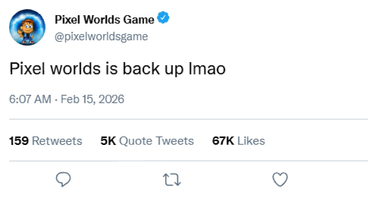 WHY are Pixel Worlds Servers ACTUALLY Back up
