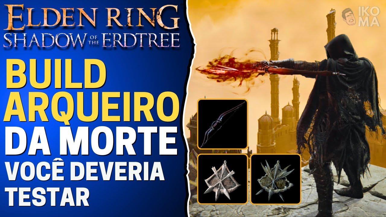 BUILD OP ARQUEIRO DA NOITE DLC ELDEN RING