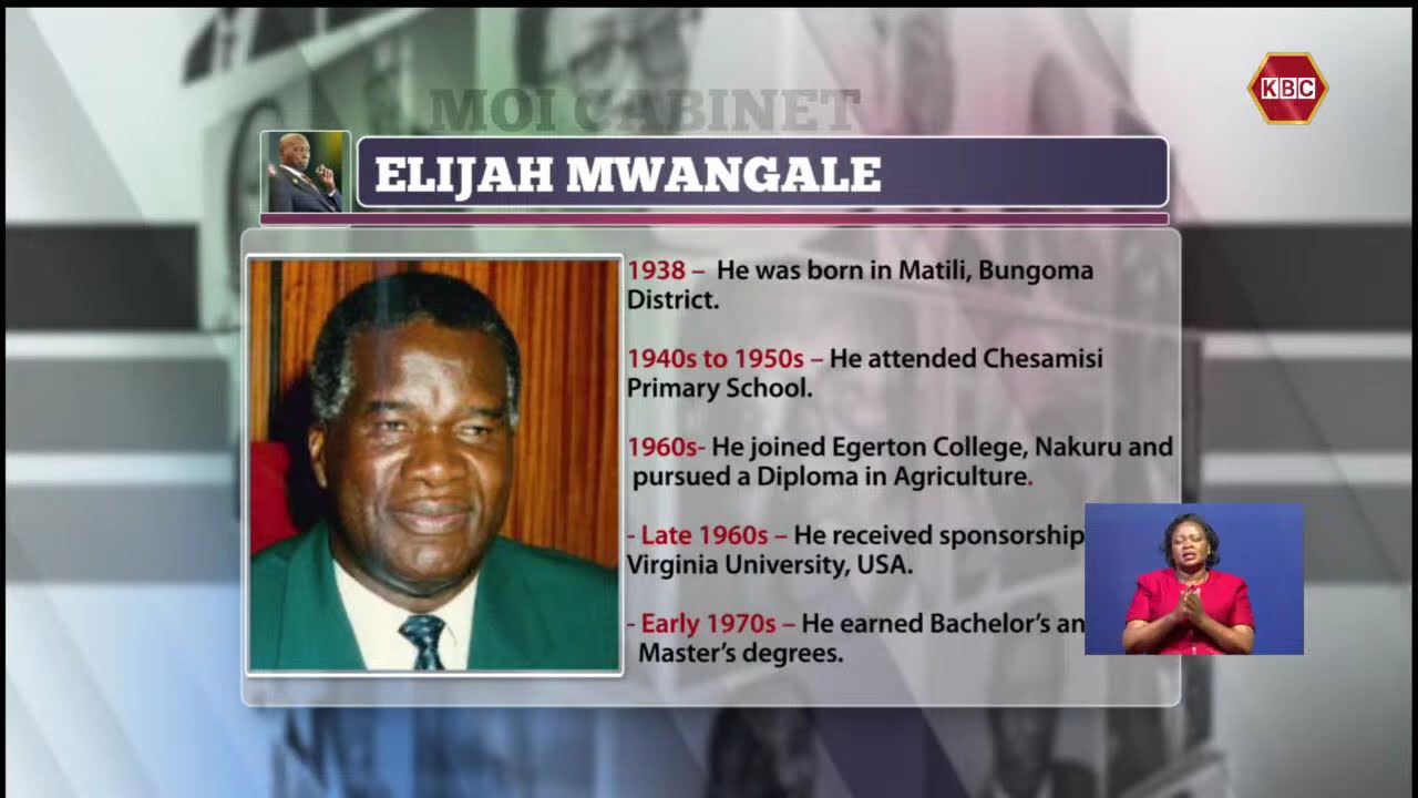 The Cabinet I The life of Elijah Wasike Mwangale, popularly known then as Chairman