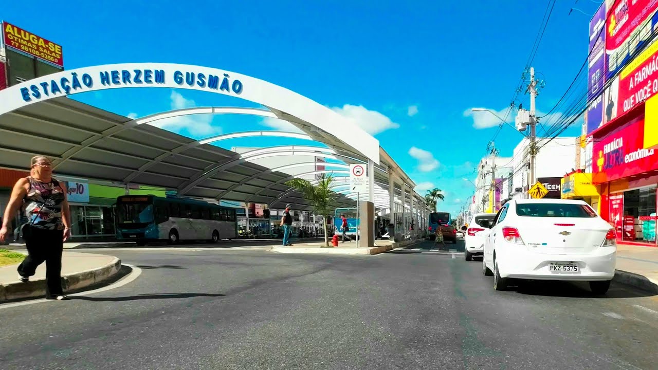 VLOG CAR PELAS PRINCIPAIS RUAS DO CENTRO DE VITÓRIA DA CONQUISTA-BA