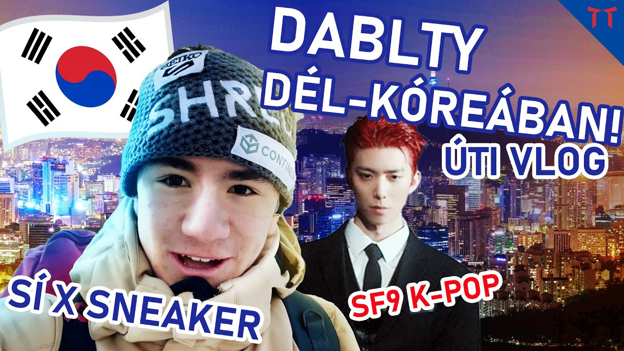 Dél-Korea úti vlog - síelés és shopping a világ túlsó felén🪐 - 1. RÉSZ