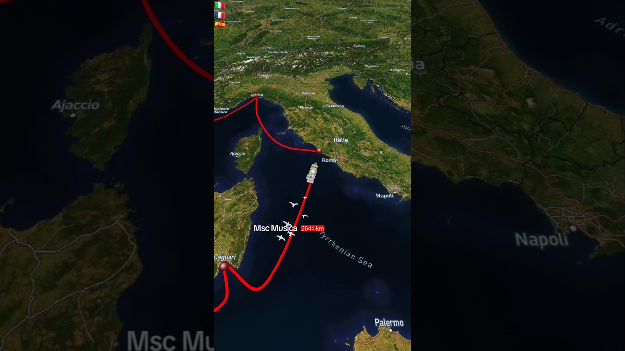 Msc Musica Western Mediterranean Cruise MSC Musica 7&nbsp;Days cruise  from Civitavecchia
