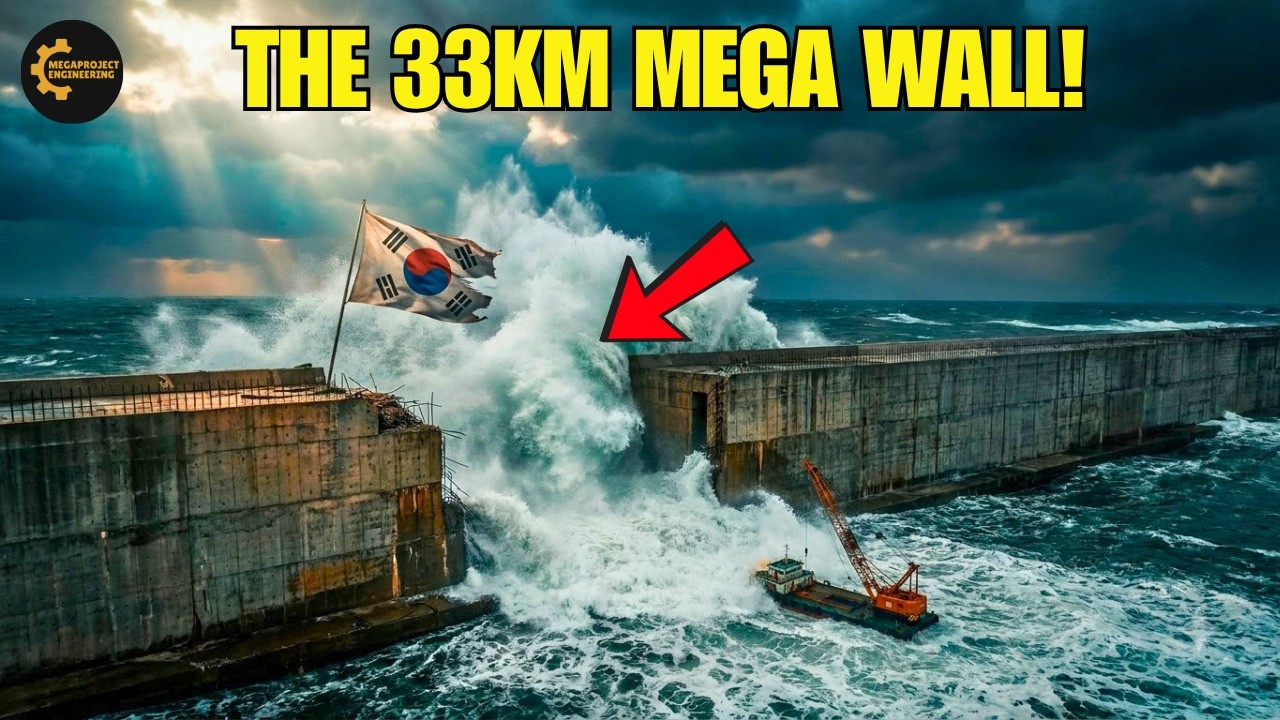 How South Korea Built the Impossible Wall That Stole Land From the Sea