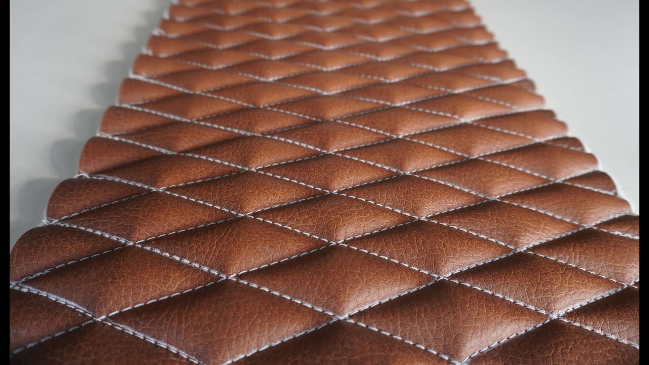 Upholstery Basics | Turn your upholstery into ART with these diamond tips (relatively easy)