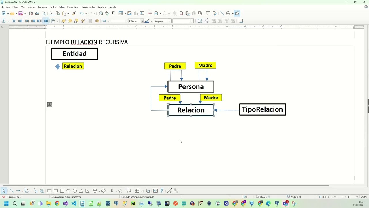 DB - 03 - Bases de datos relacionales: Relaciones recursivas