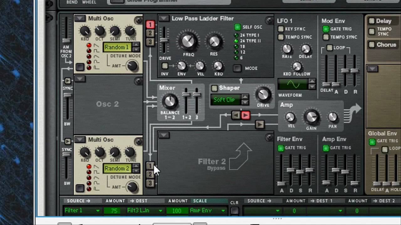 Reason tutorial and download : how to recreate Rank1 - Airwave - main synth strings