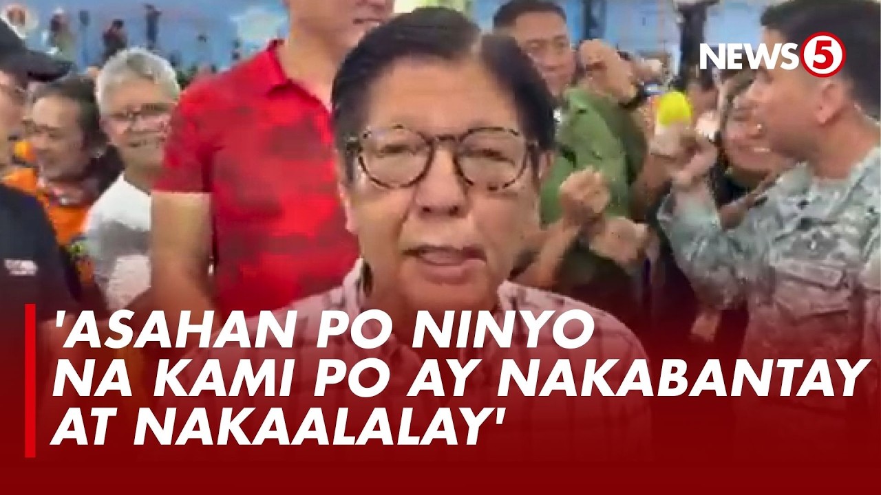 Pres. Bongbong Marcos Jr., present sa distribusyon ng P5k ayuda sa Sta. Mesa.