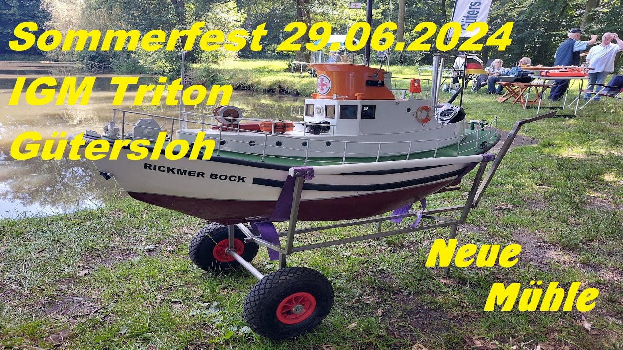 IGM Triton Gütersloh, Sommerfest 29.06.2024 Neue Mühle