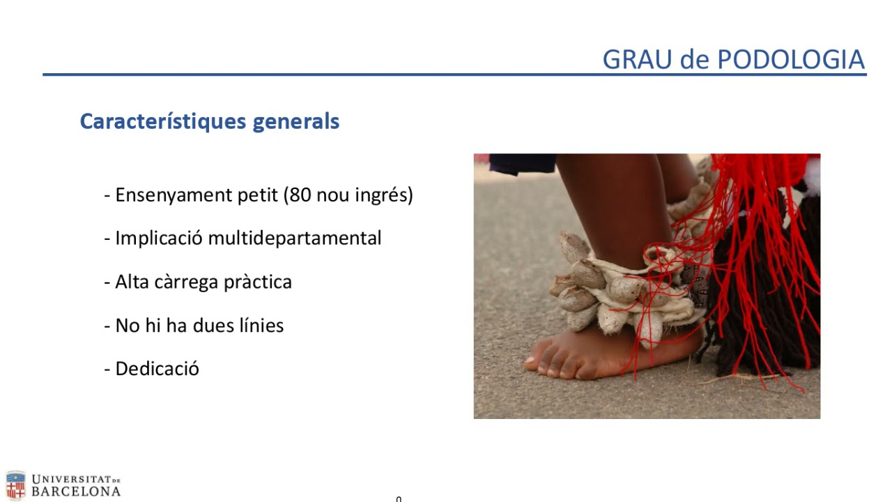 JPO2021 Grau de Podologia UB