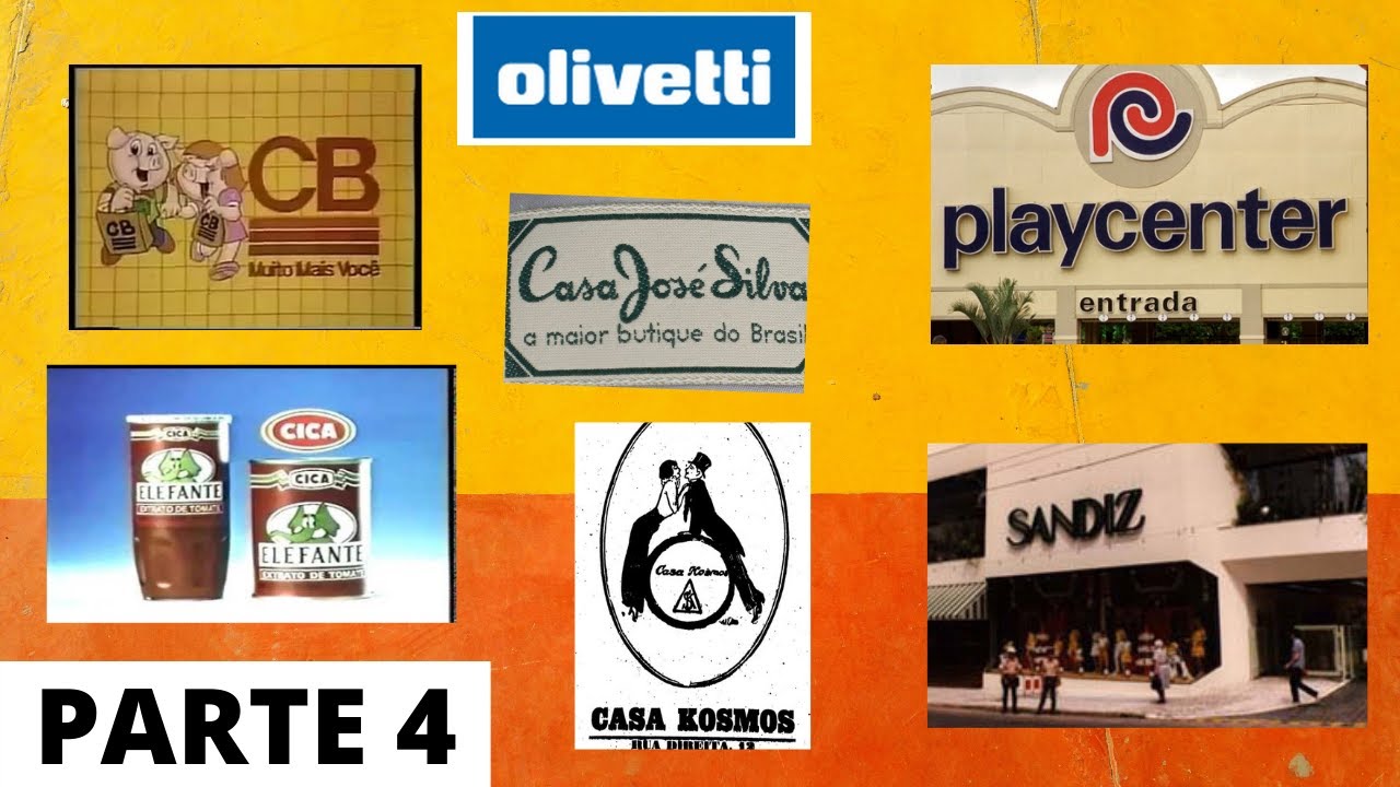 GRANDES LOJAS E EMPRESAS QUE NÃO EXISTEM MAIS: PARTE 4