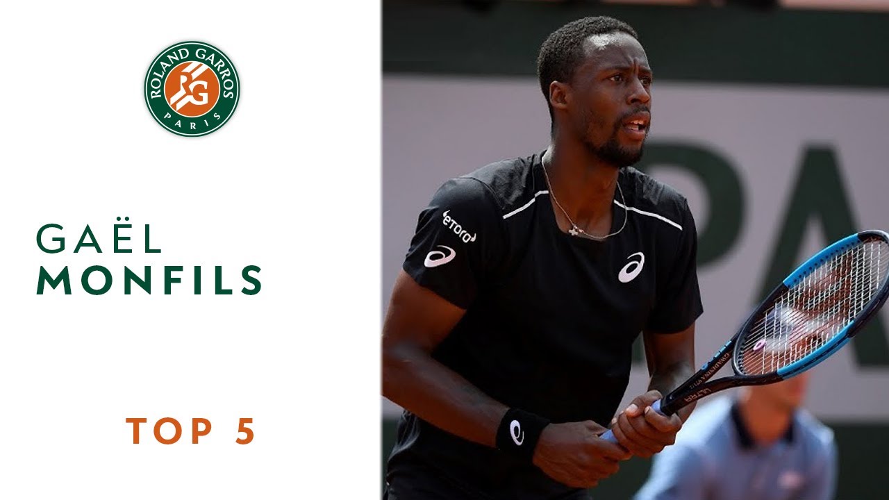 Gaël Monfils - TOP 5 | Roland Garros 2018