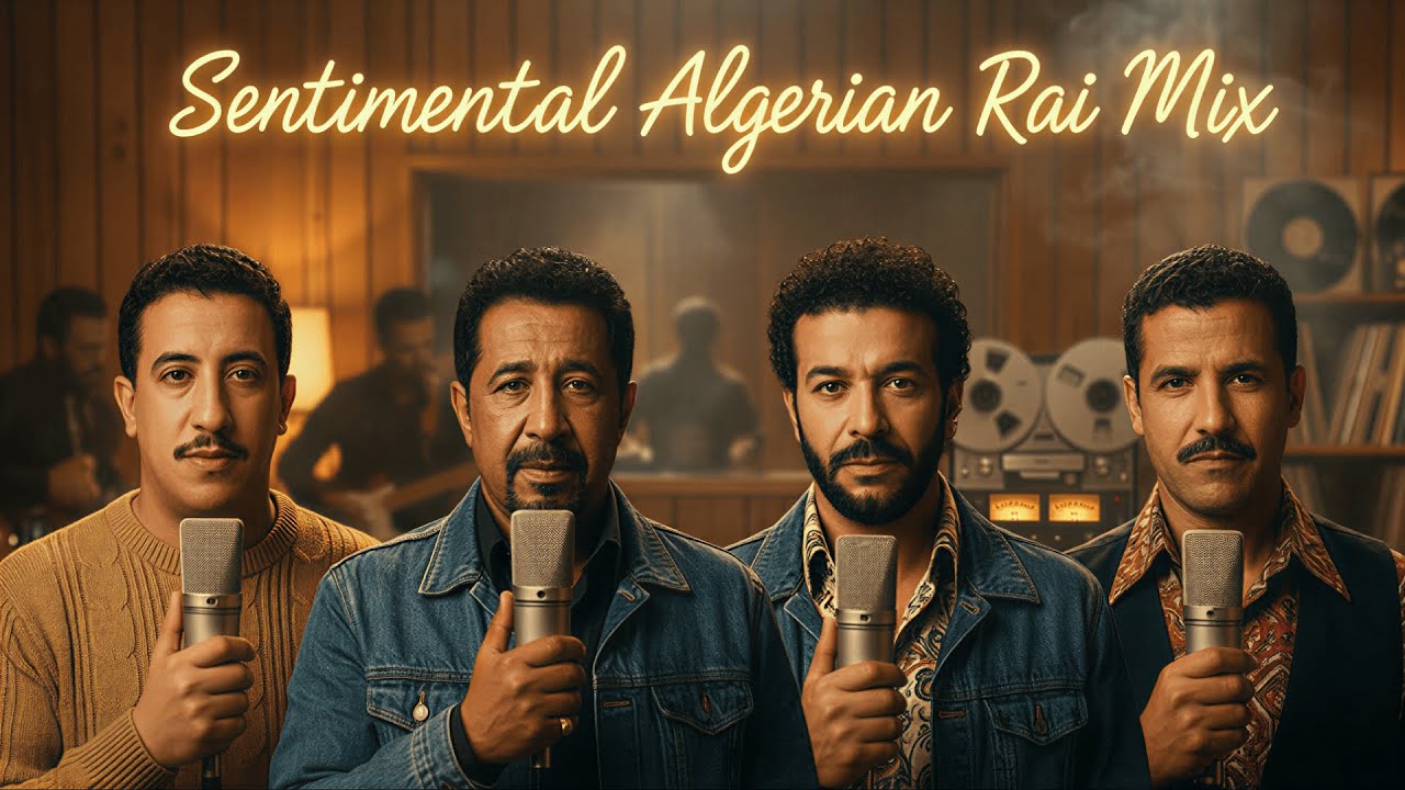 Cheb Hasni x Cheb Khaled x Cheb Mami x Cheb Nasro – Sentimental Rai Mix (1970s Chill Reggae Cover)
