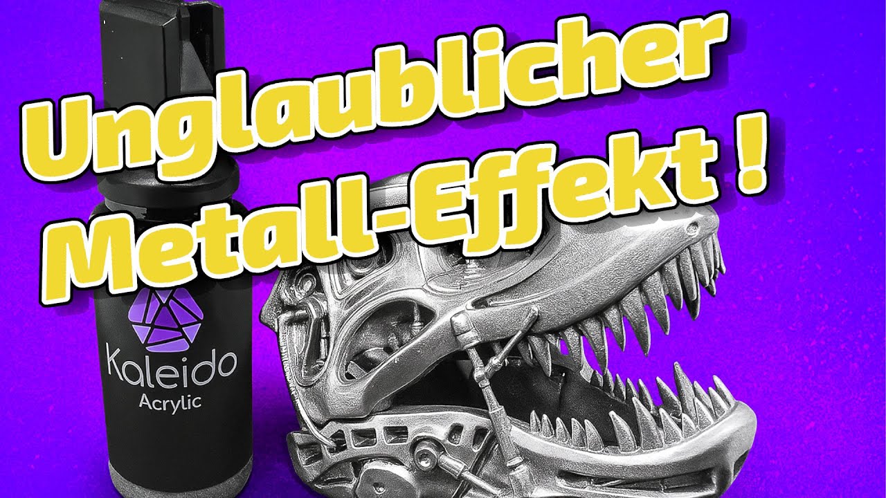 Diese Metallic-Farben sehen aus wie echtes Metall - Kaleido Colorworks im Test