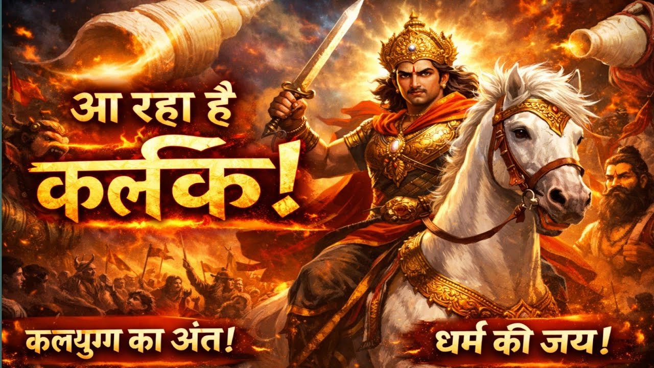 आ रहा है कल्कि 🔱 | Kalki Avatar Song | Epic Bhakti Anthem | End of Kalyug | Vishnu Avtar
