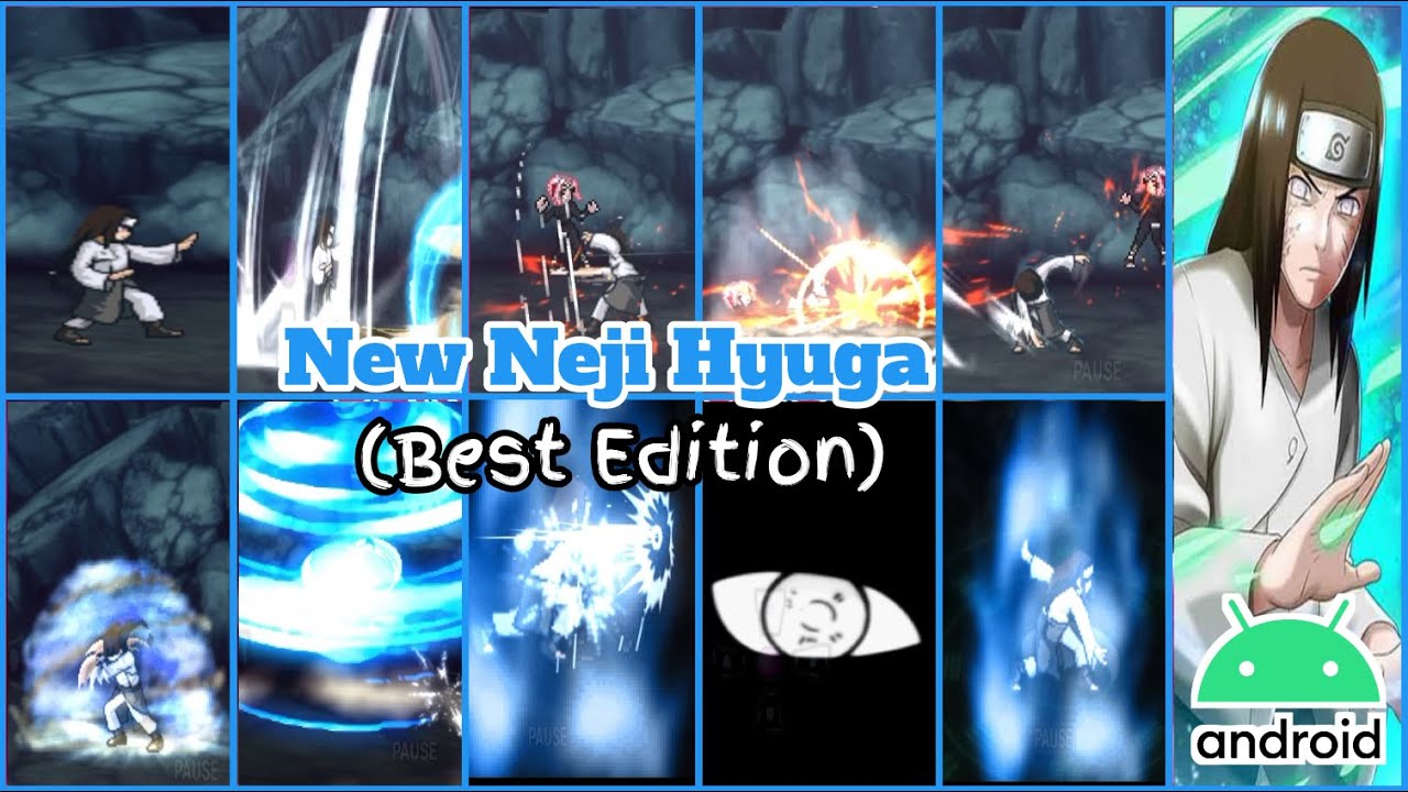 [DOWNLOAD] New Neji Hyuga Best Edition Mugen Char Android BVN | Bleach VS Naruto 3.3
