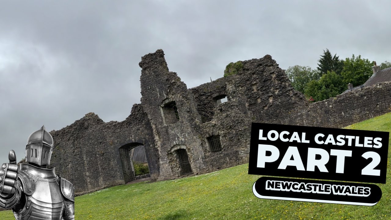 Local Welsh Castles Part 2 - Newcastle Bridgend - Amazing architecture