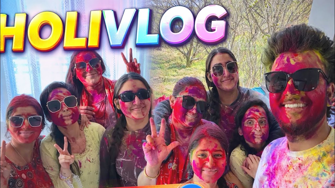 Holi celebrations 🫟|| Holi vlog