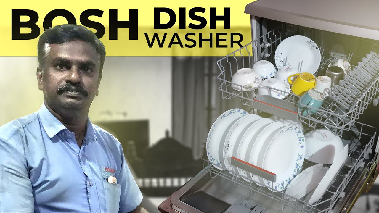 Bosh Dishwasher Unboxing & Explanation in Tamil