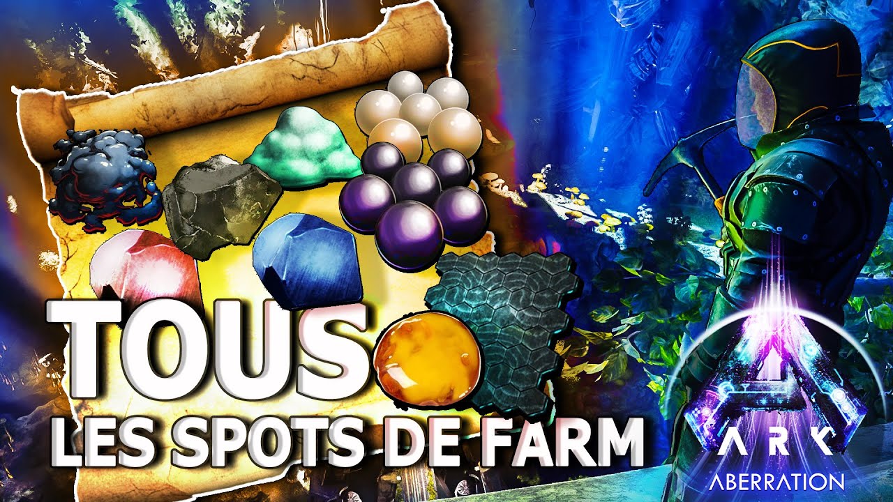 LE GUIDE ULTIME DES MEILLEURS SPOTS DE FARM D'ABERRATION SUR ARK ASCENDED !