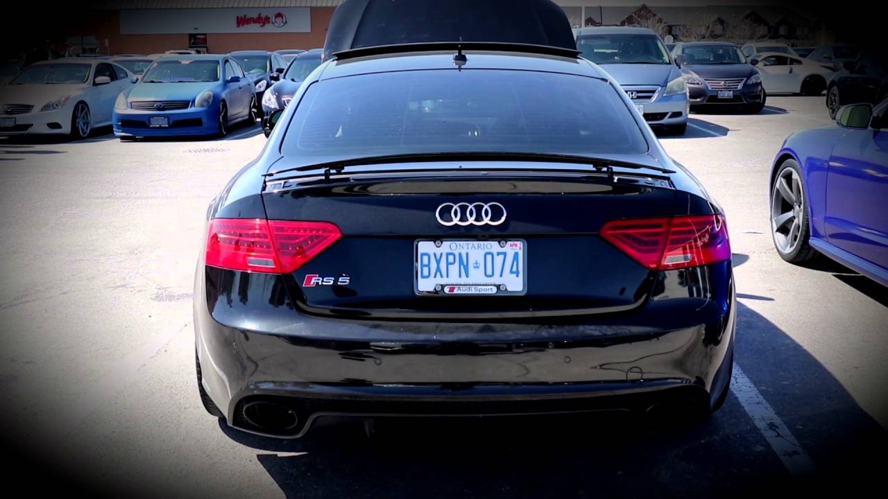 Audi RS5 AWE Track Extreme Exhaust - Awesome Revs