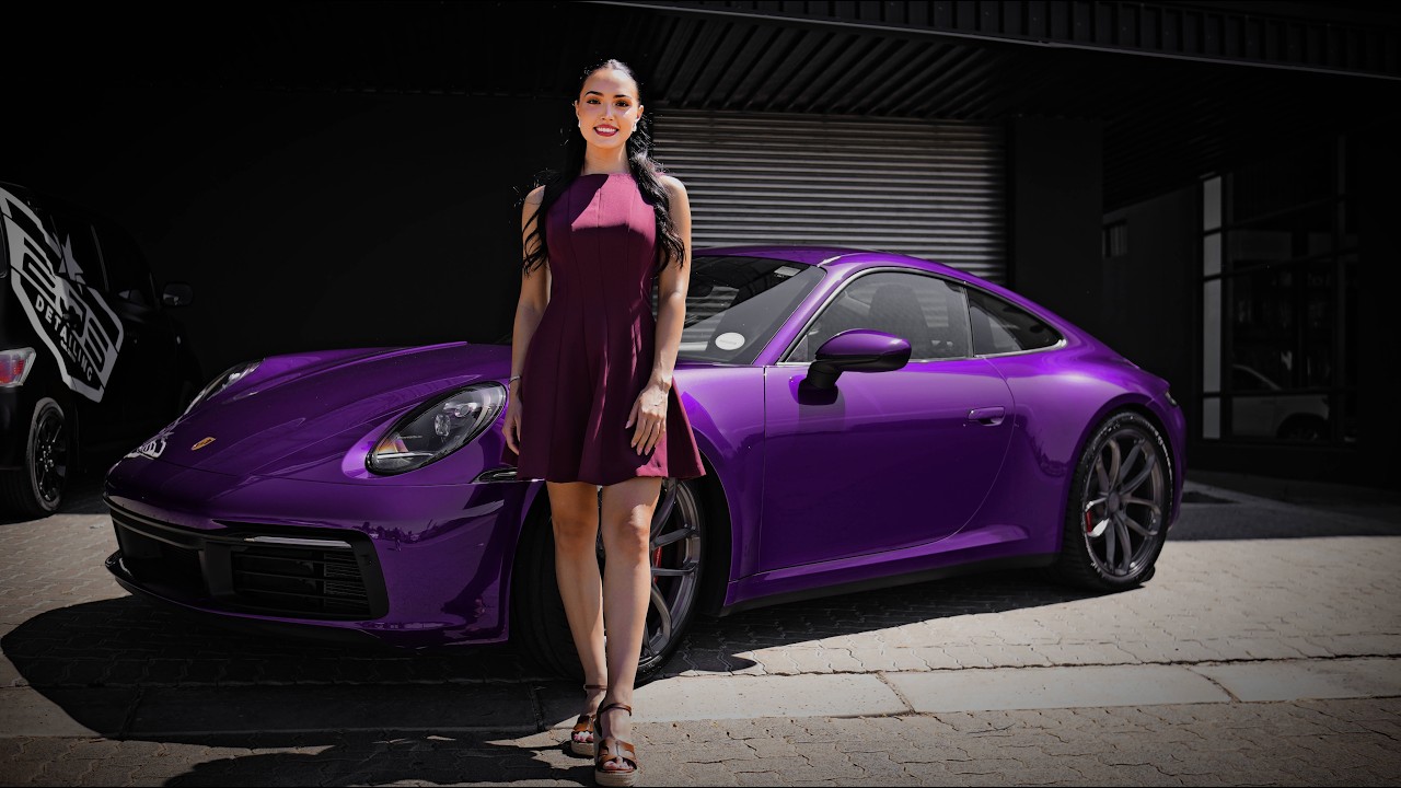 PORSCHE 911 TRANSFORMATION WITH GYEON COLORED PPF