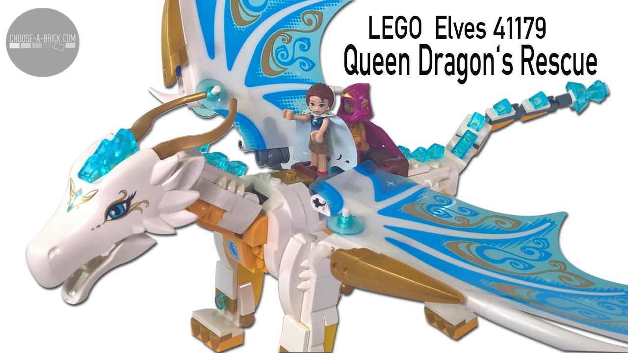 How to Build LEGO&reg; Elves: Elandra the Queen Dragon (41179) &ndash; Speed Build 🐉
