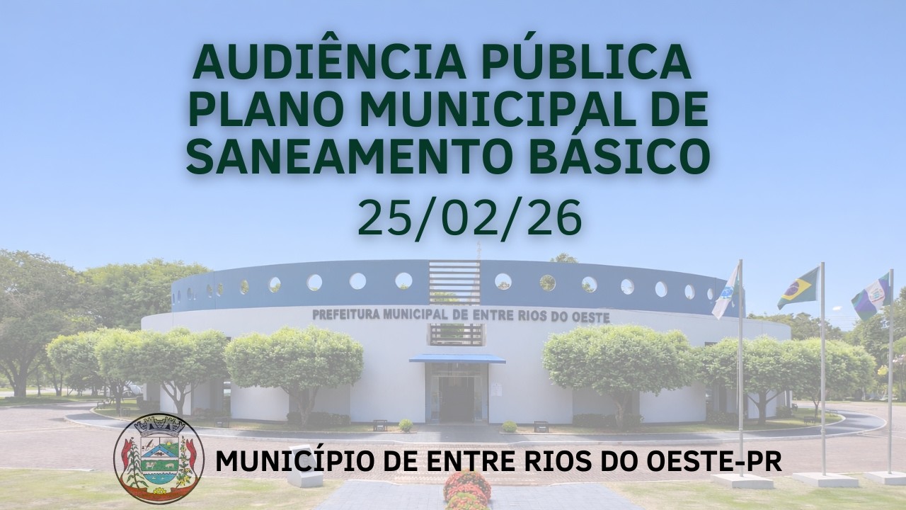 Audiência Pública - Plano Municipal de Saneamento Básico